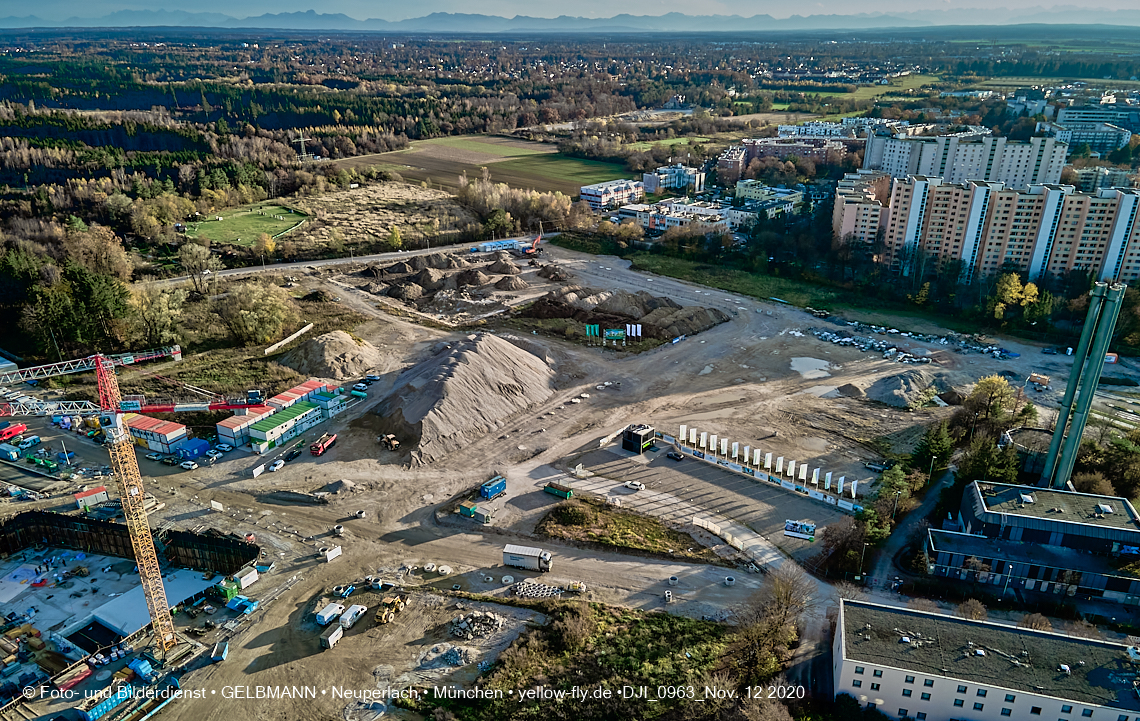 12.11./09.11.2020 - Piederstorfer Gelände und Alexisqaurtier am Karl-Marx-Ring in Neuperlach 12.11./09.11.2020 - Piederstorfer Gelände und Alexisqaurtier am Karl-Marx-Ring in Neuperlach